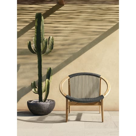 Fauteuil lounge Frida / Corde polypropylène tressée main - Vincent Sheppard
