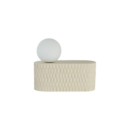 Lampe de table Sillage Medium céramique beige - Jars Céramistes