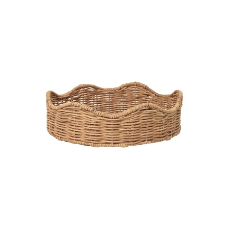 Panier Lola rotin / Plateau - Ø 30 cm - BROSTE COPENHAGEN