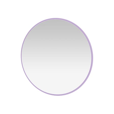 Miroir mural Colour Frame - Around bois violet / Ø 69.6 cm - MONTANA