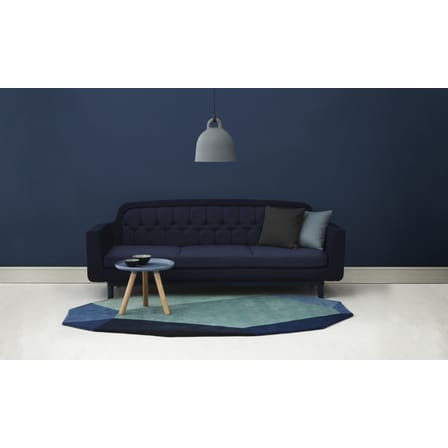 Pendelleuchte Bell metall grau groß - Normann Copenhagen