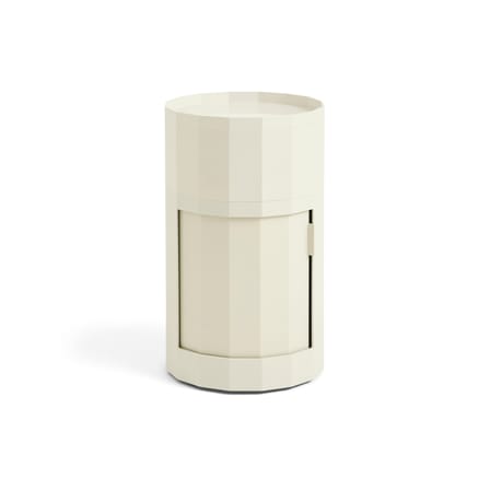 Rangement Facet High / H 66 cm - 1 porte / Avec roulettes - Hay