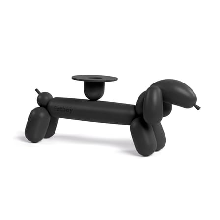 Bougeoir Can-dog métal gris - Fatboy