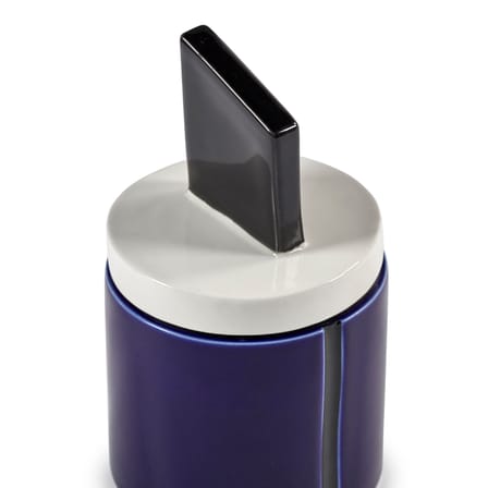 Bougie parfumée Candela 01 Small céramique bleu / Ø 8,5 x H 14 cm - Serax