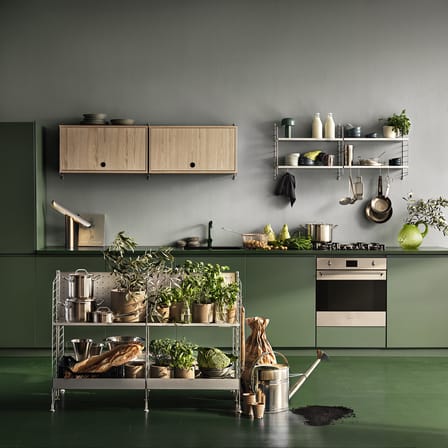 Caisson / 1 porte relevable - L 78 x P 30 x H 42 cm - String Furniture