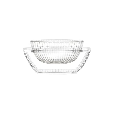 Centre de table U Shine plastique transparent / Vide-poches - Kartell