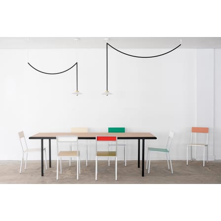 Chaise Alu Chair métal rose rouge violet / Aluminium - valerie objects