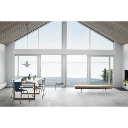 Chaise empilable Série 7 bois gris / Frêne teinté - Arne Jacobsen, 1955 - Fritz Hansen