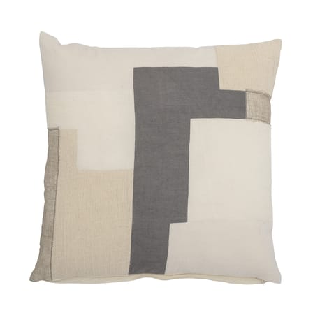 Coussin Maje tissu gris blanc beige / 50 x 50 cm - Bloomingville