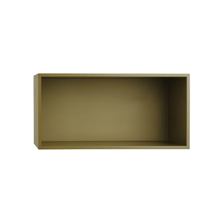 Etagère Mini Stacked / Large rectangulaire 49x24 cm / Avec fond - Muuto