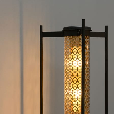 Lampadaire Vendôme métal or / H 154,5 cm - SAMMODE STUDIO