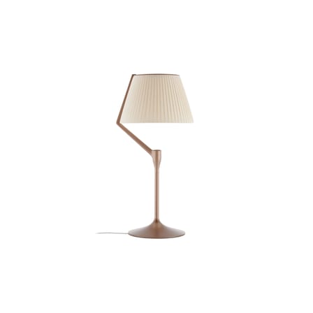 Lampe de table Angelo Stone LED / H 70 cm - Tissu plisssé - Kartell