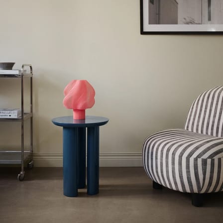 Lampe de table Soft Serve Regular rose / H 26 cm - CRÈME ATELIER