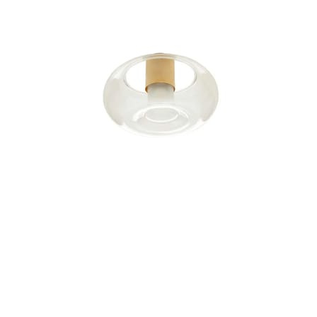 Applique Fontanella Medium verre transparent / Plafonnier - Ø 26 cm - Fontana Arte