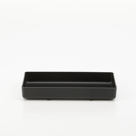 Plateau Chap Tray RE plastique noir / 41,5 x 20 cm - Polyamide recyclé - Vitra