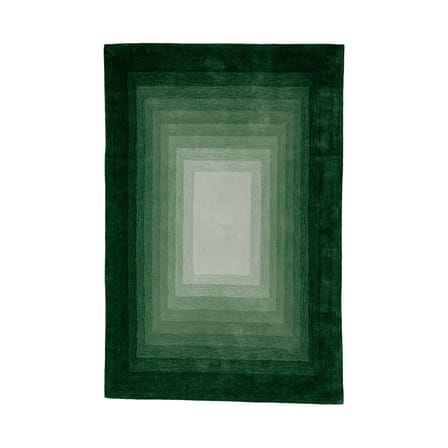 Green Door Rug textile green / 210 x 140 cm - Hand-tufted - COLORTHERAPIS