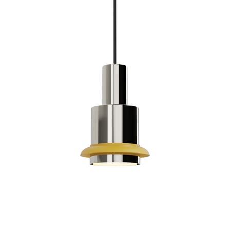 Suspension Chaumont métal argent / Ø 15 cm - Réédition 1964 - DCW éditions