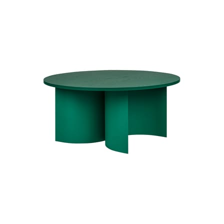 Table basse Gavo bois vert / Ø 95 x H 44 cm - NOO.MA