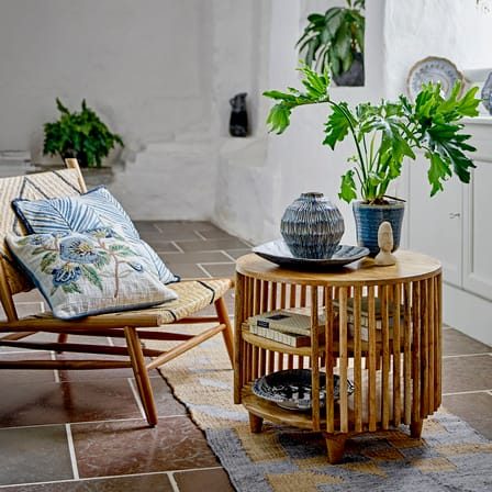 Table basse Sali bois naturel / Ø 60 x H 50 cm - Bloomingville