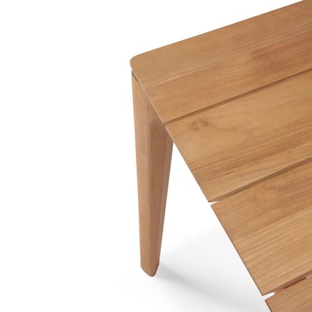 Table rectangulaire Bok OUTDOOR bois naturel / 250 x 100 cm - 10 personnes - Ethnicraft