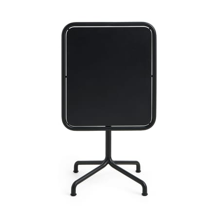 Table rectangulaire Deville métal noir / 60 x 70 cm - Hay