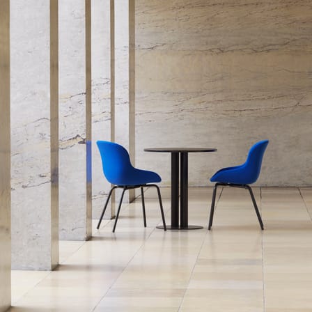 Table ronde Scala bois noir / Ø 60 cm - Chêne - Normann Copenhagen