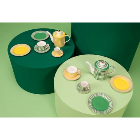 Théière Chess céramique vert / 1,1 L - Pols Potten