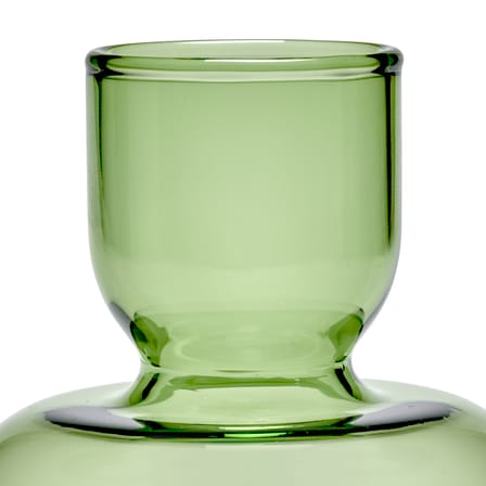 Vase Bubble verre vert / H 15 cm - Serax