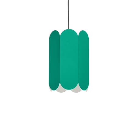 Abat-jour Arcs métal vert / Ø 20 x H 30 cm / Sans système électrique - Hay