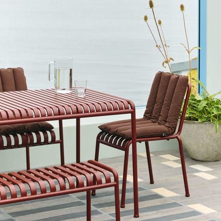 Accessoire / Coussin intégral Soft Quilted - Pour chaise & fauteuil empilable Palissade - Hay