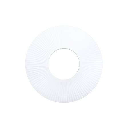 Applique Iris tissu blanc / LED - Ø 80 cm - Dix Heures Dix