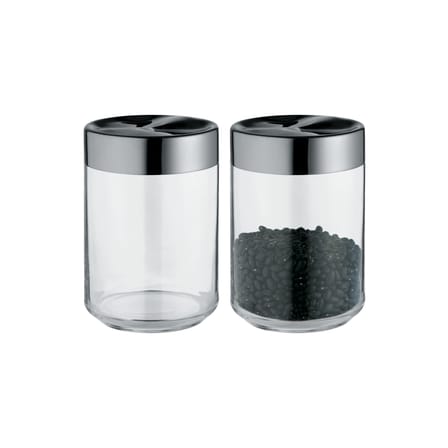 Bocal hermétique Julieta métal verre transparent hermétique - 100 cl - Alessi