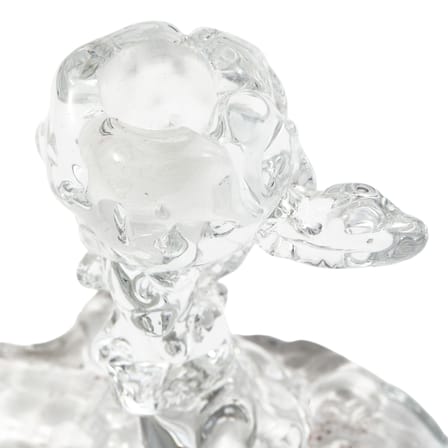 Bougeoir Drip Glass Small verre transparent / H 14 cm - Pols Potten
