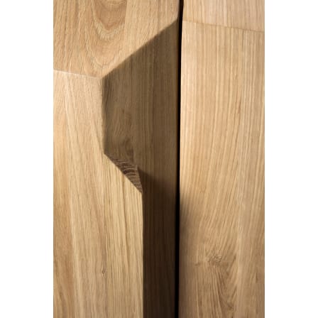 Buffet Stairs bois naturel / Chêne massif - L 150 cm / 3 portes - Ethnicraft