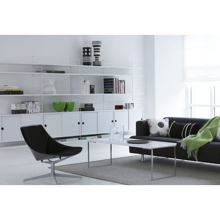 Caisson / 2 portes coulissantes - L 78 x P 30 x H 42 cm - String Furniture