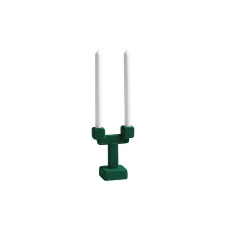 Candeliere Chunk Small metallo verde - & klevering