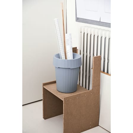 Corbeille à papier Shade plastique gris / Ø 30 x H 37 cm - Hay