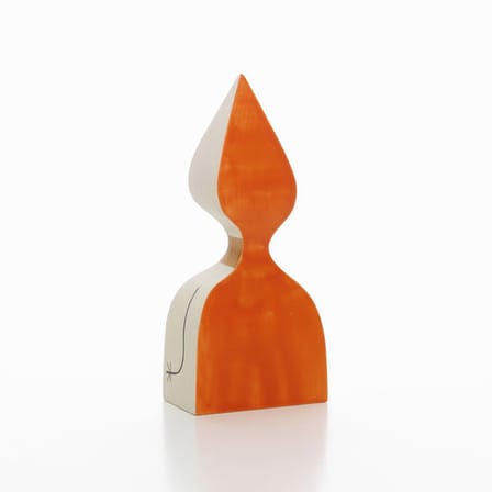 Décoration Wooden Dolls - No. 12 bois multicolore / By Alexander Girard, 1952 - Vitra