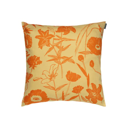 Housse de coussin Perenna tissu orange / 50 x 50 cm - Marimekko