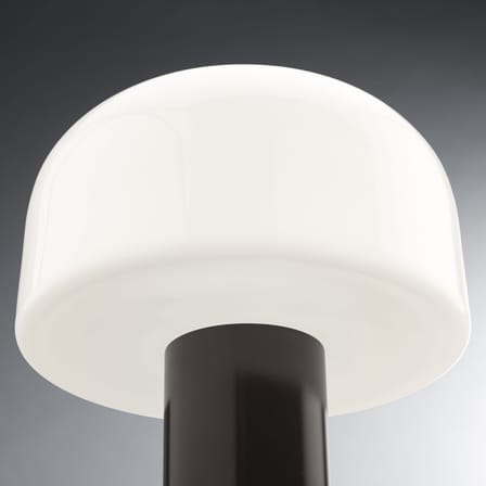 Lampe de table Bellhop Glass T verre marron - Flos
