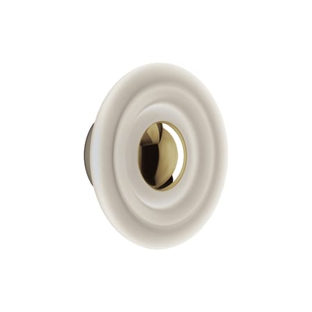 Press Surface Mini Outdoor wall light glass white / LED - Ø 21.5 cm - Tom Dixon