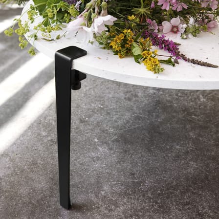Pied avec fixation étau / H 43 cm - Pour créer table basse ou banc - TIPTOE