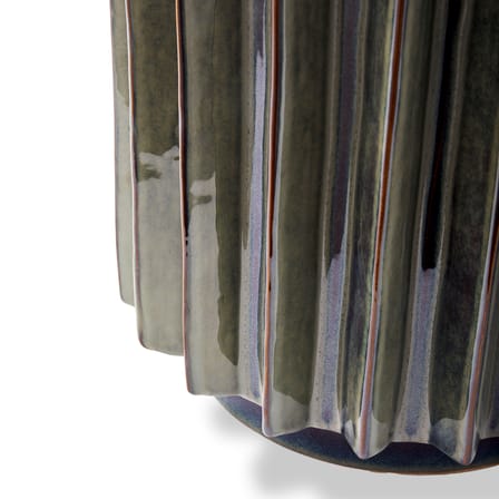 Table d'appoint Okra céramique bleu / Ø 34 x H 46 cm - POLSPOTTEN