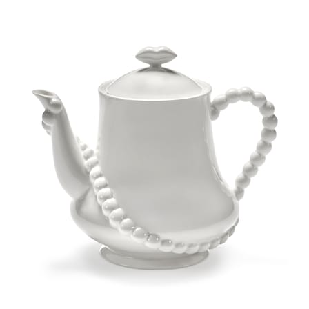 Théière Perle Fine céramique blanc - Serax