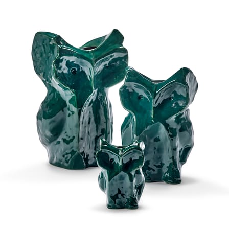 Vase After Midnight Owl  céramique vert / Large - H 30 cm - Serax