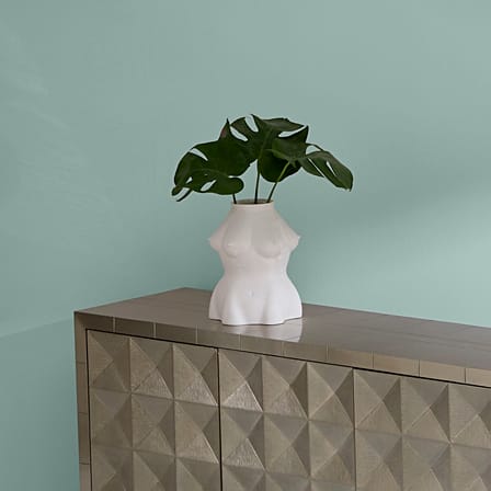Vase Luciana céramique blanc - Jonathan Adler