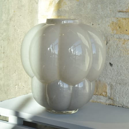 Vase Uva verre gris / Ø 32 x H 35 cm - AYTM
