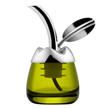 Bouchon verseur Fior d'olio métal / Pour bouteille dhuile - Alessi