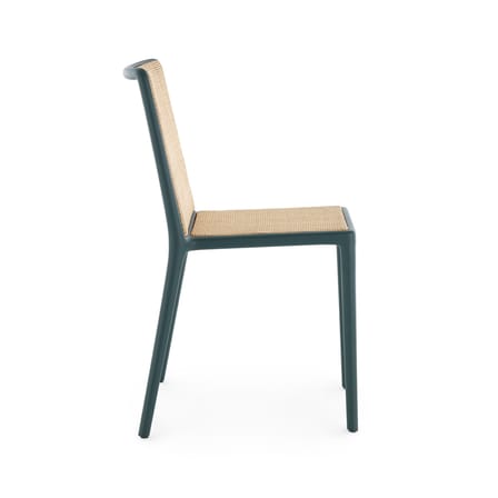 Chaise empilable Belvedere Vienna / INDOOR - Tressage rotin - Kartell