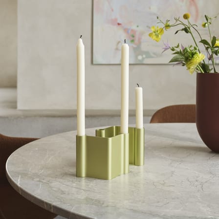Chandelier Pair métal vert / H 11 cm - Muuto